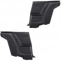 1979 Pontiac Firebird/TransAm LOWER REAR ARM REST TRIM PANELS (COME BLACK - PAINT TO MATCH) - PR | IN10697F