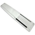 1972 Chevrolet Monte Carlo BILLET ALUMINUM CONSOLE TOP PLATE COVER (AUTOMATIC 4-SPEED) BRUSHED - CLEAR | CP10961Z