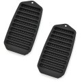 1980 Pontiac Firebird/TransAm DOOR JAMB VENTS (BILLET ALUMINUM) BLACK ANODIZED - PR | BP10463Z
