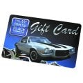 1963 Pontiac GTO/LeMans/Tempest $25 THE PARTS PLACE GIFT CARD | BK0025Z
