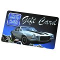 1963 Pontiac GTO/LeMans/Tempest $50 THE PARTS PLACE GIFT CARD | BK0050Z