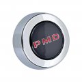 1977 Pontiac Grand Prix 69-UP BLACK PMD CENTER CAPS (BLACK BACKGROUND WITH RED WRITING) SNAP ON REPRODUCTION - EA | WT11258Z