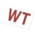 1972 Pontiac GTO/LeMans/Tempest WT ENGINE CODE DECAL - FACTORY DECAL THAT MOUNTS ON THE FRONT PASSENGER SIDE OF THE ENGINE BLOCK | DC12279Z