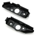 1972 Oldsmobile Cutlass/442/F85 REAR SIDE MARKER HOUSING BRACKETS (NEW BLACK METAL) - PR | XL12291T