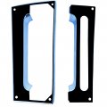 1967 Chevrolet Nova/Chevy II AUTOMATIC SHIFT PLATE (DIE-CAST) 2 PIECE TOP PLATE CHROME PLATED WITH BLACK INSERTS | CP12296N