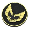 1975 Pontiac Firebird/TransAm DOOR PANEL GOLD BIRD EMBLEM | EM12337F