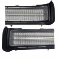 1969 Pontiac GTO/LeMans/Tempest NEW FACTORY OEM GRILLES FOR CARS WITH OR WITHOUT HIDEAWAY HEADLAMPS (USE FACTORY CHROME MOLDINGS, NOT INCLUDED) - PR | GH12356G