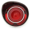 1971 Chevrolet Chevelle/Malibu TAIL LAMP LENS WITH CHROME - RH | XL12419V