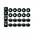 1958 Chevrolet Impala/Caprice/Bel Air BODY MOUNT BUSHING KIT - COUPE | HB12517P