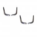 1965 Pontiac GTO/LeMans/Tempest CHROME BUCKET SEAT SIDE ARM COVERS - 4 PIECES | IN12602Z