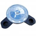 1972 Pontiac GTO/LeMans/Tempest LOWER CARB AIR CLEANER RAM AIR PAN WITH CHROME LID (BARE) W/O HEAT DIAPHRAGM & ACTUATORS | CW12634Z