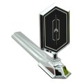 1976 Oldsmobile Cutlass/442/F85 CUTLASS SUPREME HEADER PANEL ORNAMENT (BLACK ROCKET) | EM12641T