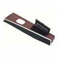 1968 Pontiac Firebird/TransAm MANUAL CONSOLE SHELL - BLACK WITH BURLWOOD | CP12646F