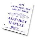 1973 Pontiac GTO/LeMans/Tempest FACTORY ASSEMBLY MANUAL | BK12733G