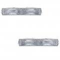 1983 Buick Skylark/GS/Regal/GN REGAL FRONT BUMPER MARKER LIGHTS (CLEAR) - PAIR | XL12782S