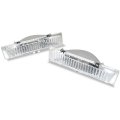 1983 Chevrolet Monte Carlo SS FRONT BUMPER MARKER / TURN SIGNAL LENS (CLEAR) - PAIR | XL12783M