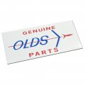1985 Oldsmobile Cutlass/442/F85 1950'S - 1970'S GENUINE OLDS PARTS DECAL 6.5