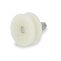 1971 Pontiac Grand Prix 69-UP GROOVED WINDOW ROLLER WITH MOUNT STUD # W-061 (1