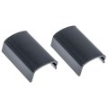 1968 Buick Skylark/GS/Regal/GN DRIP RAIL CONNECTORS (BLACK, PAINT TO MATCH) FOR CARS WITHOUT DRIP RAIL CHROME - PAIR | XP12882Z