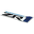 2010 Chevrolet Corvette C6 CORVETTE ZR1 SUPERCHARGED FENDER OR REAR BUMPER EMBLEM - EACH GM 25858633 / 25858635 | EM12847O