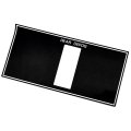 1985 Buick Skylark/GS/Regal/GN GRAND NATIONAL BLACK DASH APPLIQUE RH PANEL WITH REAR DEFOG ONLY | IN15357S