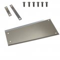 1986 Ford Mustang INTAKE MANIFOLD PLATE COVER WITH SCREWS & REINFORCEMENT PLATES (SHOW QUALITY POLISHED STAINLESS - FITS 86-93 MUSTANG & 88-92 MUSTANG MACH 1) | EN10668U