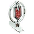 1976 Chevrolet Monte Carlo HEADER PANEL STAND UP HOOD ORNAMENT (GM #461979) | EM15349M