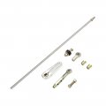 1979 Chevrolet Camaro UNIVERSAL SHIFT LINKAGE FOR FLOOR OR COLUMN SHIFT COLUMNS. KIT WILL FIT ANY 700R-4, 200R4, TH350, TH400  & MANY OTHER GM AUTO TRANS - INCLUDES BILLET SHIFT ARM, 2 HEIM JOINTS, ZINC PLATED SHIFT ROD WHICH CAN BE CUT TO YOUR PERFECT LENGTH, ALL MOUNTING HARDWARE & BUSHING | AT1035C