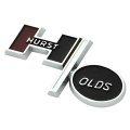 1975 Oldsmobile Cutlass/442/F85 HURST OLDS CONSTOLE SHIFT EMBLEM (DIECAST) | EM21713T