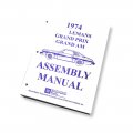 1974 Pontiac GTO/LeMans/Tempest FACTORY ASSEMBLY MANUAL | BK21714G