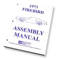 1973 Pontiac Firebird/TransAm ASSEMBLY MANUAL | BK21719F