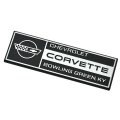1987 Chevrolet Corvette BOWLING GREEN UNDER HOOD EMBLEM NOS
GM 10175789 | EM80268O