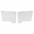 1964 Chevrolet Impala/Caprice/Bel Air CONV. REAR ASH & WELL COVERS (BLACK) | IN52889P