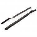 1968 Chevrolet Corvette MOLDED RUBBER WINDSHIELD PILLAR POST SEALS - PAIR CONVERTIBLE MODELS | WS80286O