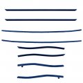 1969 Cadillac Cars CONVERTIBLE WINDOW FELT 8 PCS (DEVILLE) 
CC138A | WS80781D