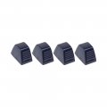 1960 Chevrolet El Camino HEATER CONTROL KNOB (SLIDE TYPE KNOBS) - BLACK SHAPED WITH RIBS - SET 0F 4 - CORRECT FOR MOST APPLICATIONS, MAY BE SLIGHTLY DIFFERENT SO PLEASE CHECK PICTURE AND MAKE SURE IT IS CORRECT FOR YOUR APPLICATION | IN52917Z
