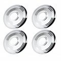 1968 Chevrolet Corvette TAXI CAB AND POLICE WHEEL CENTER CAP, PLAIN (FITS RALLY WHEEL) - SET OF 4 | WT80827C