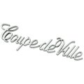 1971 Cadillac Cars COUPE DEVILLE SAIL PANEL EMBLEM GM # 9881196 | EM80887D
