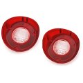 1972 Chevrolet Chevelle/Malibu TAIL LAMP LENS BACKUP WITHOUT CHROME - PR | XL6663V