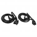 1999 Chevrolet Corvette MOLDED DOOR WEATHERSTRIP SEALS - PAIR (LM 19-E) | WS96531O