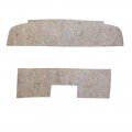 1963 Chevrolet Impala/Caprice/Bel Air TRUNK DIVIDER JUTE PADDING 2 DOOR | TR81001P