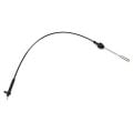 1977 Chevrolet Camaro TRANSMISSION KICKDOWN DETENT CABLE WITH METAL CARBURETOR ATTACHMENT (LENGTH 29.5