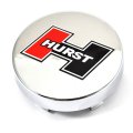 1970 Pontiac GTO/LeMans/Tempest HURST DAZZLER SNAP ON CENTER CAP - RED/BLACK (WILL WORK ON GOLD OR BLACK HURST DAZZLER ALLOY WHEELS)  EACH | WT96558Z