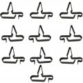 1969 Cadillac Cars 3/16'' PUSH IN SPRING CLIP - SET OF 10 (BLACK) | HB96572Z