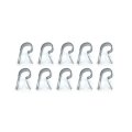 1969 Cadillac Cars 7/16'' R CLIP FOR METAL LINES - SET OF 10 (SILVER ZINC) | HB96578Z