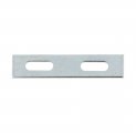 1969 Pontiac Firebird/TransAm ZINC PLATED STAMPED STEEL PLATE (FOR MOUNTING REAR DOOR WINDOW TRACK) | GL96579F