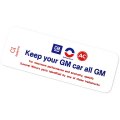 1970 Chevrolet Nova/Chevy II 307/200 KEEP YOUR GM ALL GM DECAL CI3917696 | DC0395
