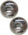 1969 Pontiac Grand Prix 69-UP T-3 RIBBED HEADLAMP 7'' - 6014 - PAIR | GH1234Z