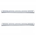 1973 Mopar Dodge/Chrysler/Plymouth DOOR SILL PLATES [2 DOOR E-BODY] - PAIR (FITS: CHALLENGER & BARRACUDA) | IN1235J