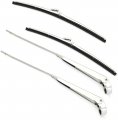 1964 Pontiac GTO/LeMans/Tempest WIPER ARM & BLADE KIT - SET OF 4 PIECES | WW3512Z